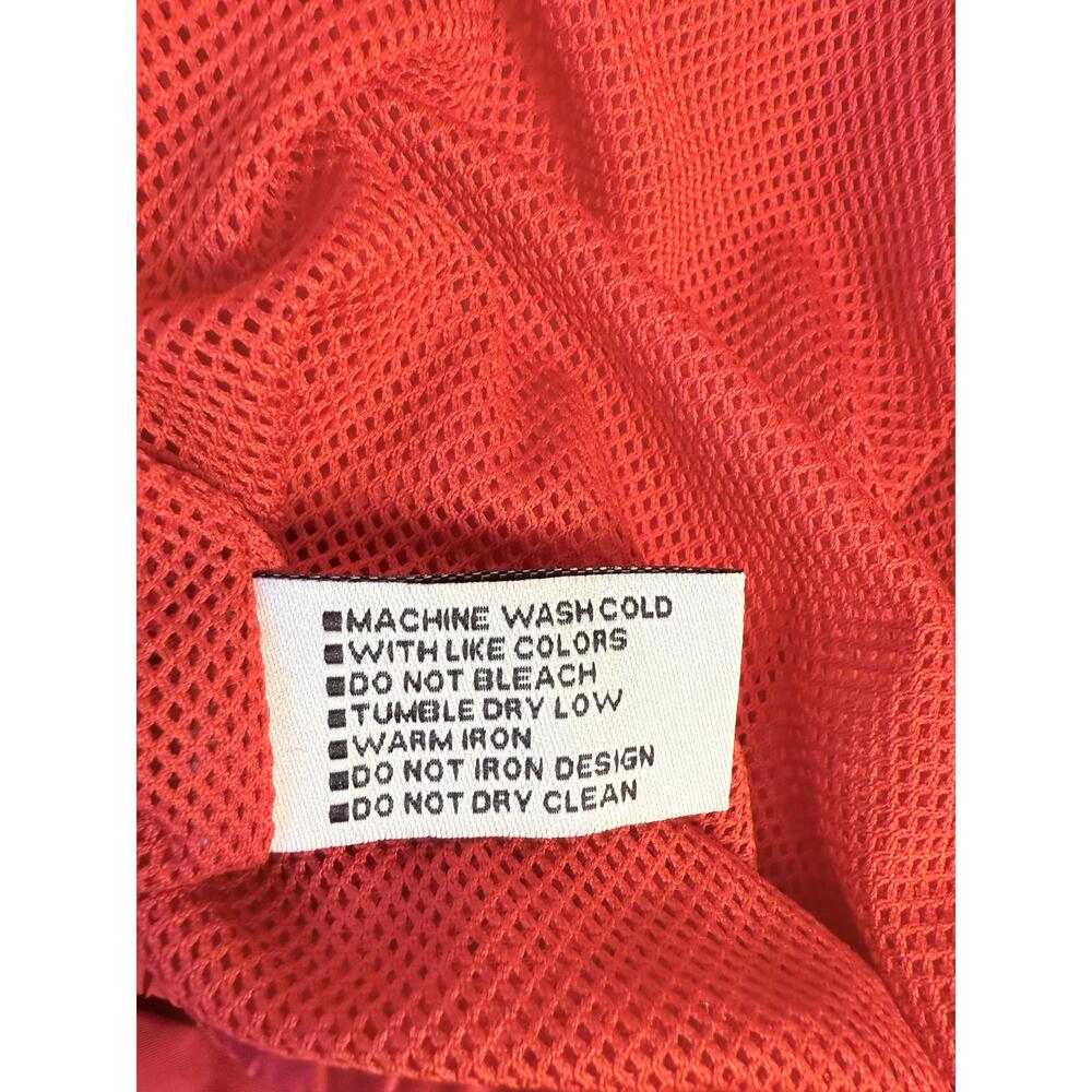 Ecko Unlimited Womens Red Front Zipper Multiple Pockets Windbreaker Jacket M - Picture 6 of 15